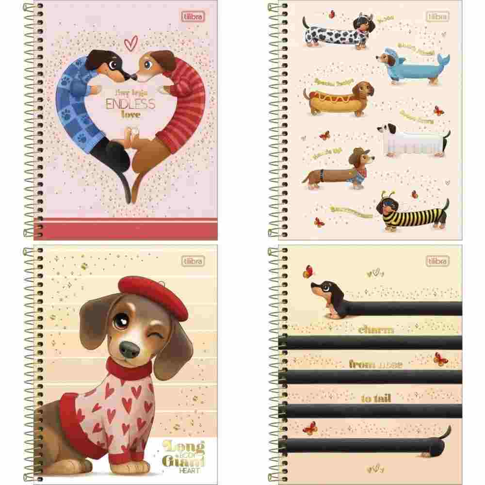 CADERNO 1X1 COLEGIAL BROWNIE